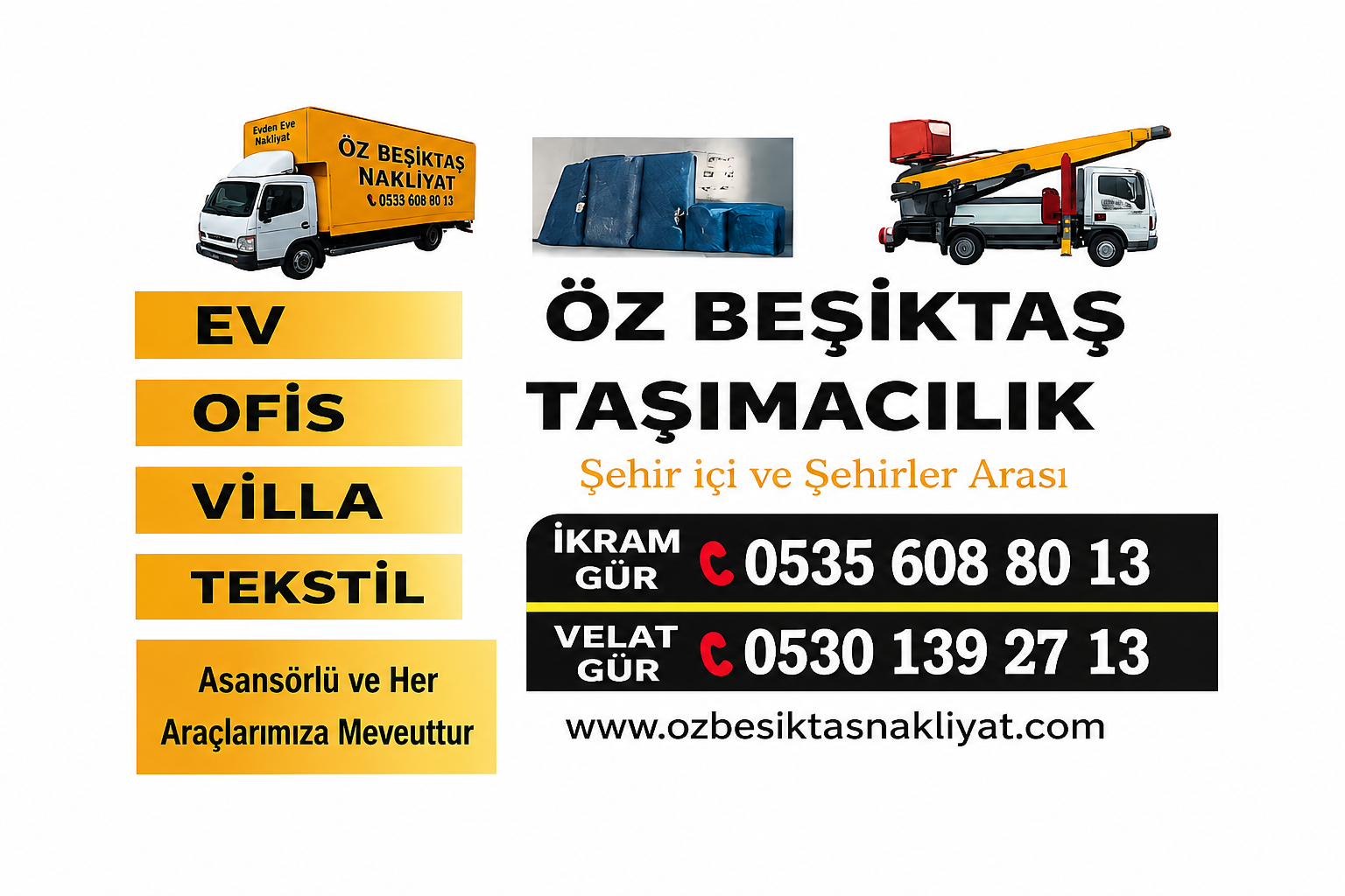 Şehirler arası ev taşıma operasyonu